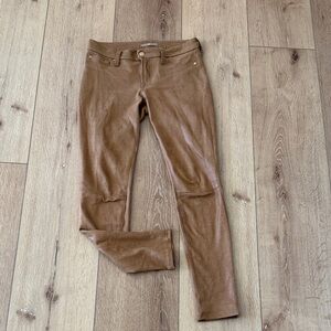 7 For All Mankind Brown Skinny Pants